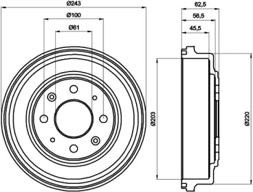 HELLA PAGID 8DT 355 300-231