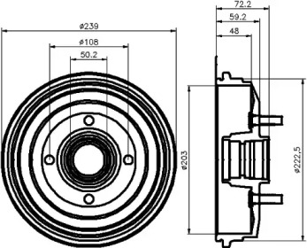 HELLA PAGID 8DT 355 300-191