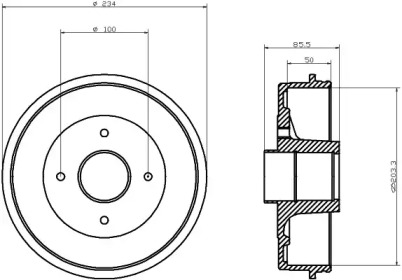 HELLA PAGID 8DT 355 300-241