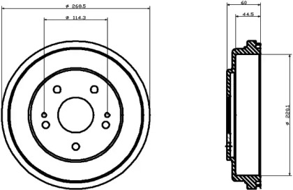 HELLA PAGID 8DT 355 300-291