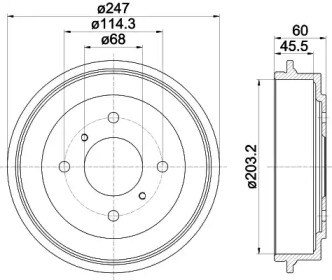 HELLA PAGID 8DT 355 300-311