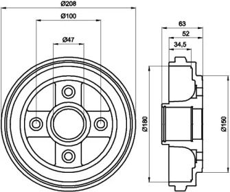 HELLA PAGID 8DT 355 300-381