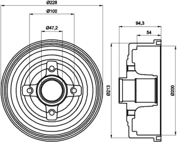 HELLA PAGID 8DT 355 300-411