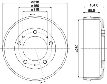 HELLA PAGID 8DT 355 300-451