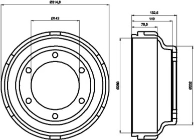 HELLA PAGID 8DT 355 300-471