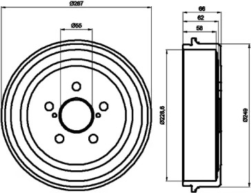 HELLA PAGID 8DT 355 300-501