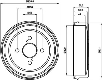 HELLA PAGID 8DT 355 300-511