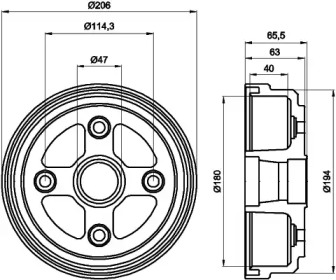 HELLA PAGID 8DT 355 300-541