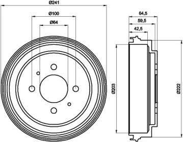 HELLA PAGID 8DT 355 300-551