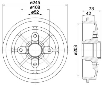 HELLA PAGID 8DT 355 300-591