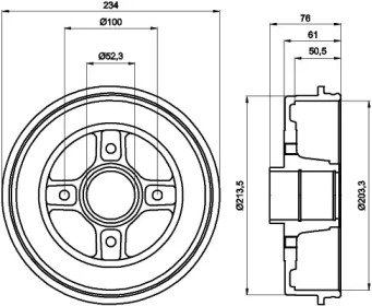 HELLA PAGID 8DT 355 300-611