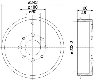 HELLA PAGID 8DT 355 300-681