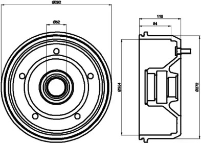 HELLA PAGID 8DT 355 300-701