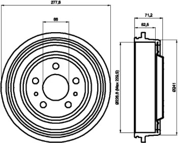 HELLA PAGID 8DT 355 300-741