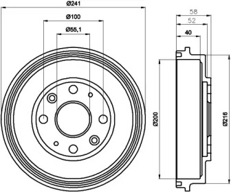 HELLA PAGID 8DT 355 300-761