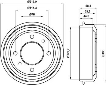 HELLA PAGID 8DT 355 300-861