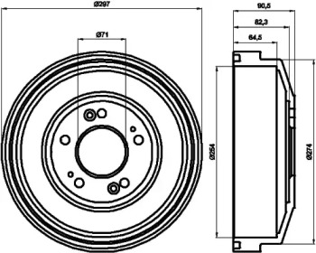 HELLA PAGID 8DT 355 300-871