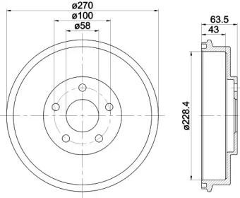 HELLA PAGID 8DT 355 300-911