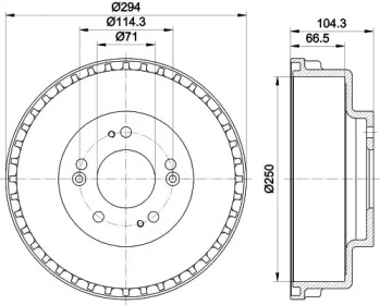 HELLA PAGID 8DT 355 300-931