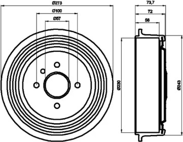 HELLA PAGID 8DT 355 300-951