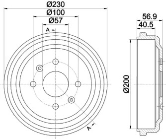 HELLA PAGID 8DT 355 300-961