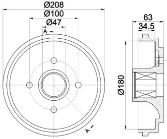 HELLA PAGID 8DT 355 300-991