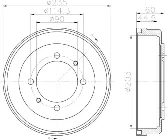 HELLA PAGID 8DT 355 301-061