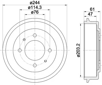 HELLA PAGID 8DT 355 301-781