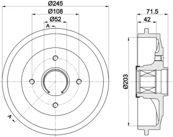 HELLA PAGID 8DT 355 302-741