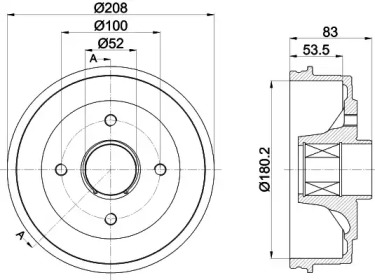 HELLA PAGID 8DT 355 302-801