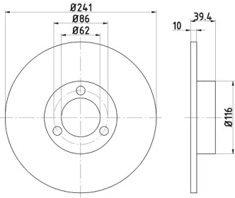 HELLA PAGID 8DD 355 100-311