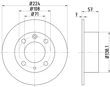 HELLA PAGID 8DD 355 100-681