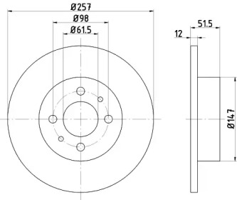 HELLA PAGID 8DD 355 100-691