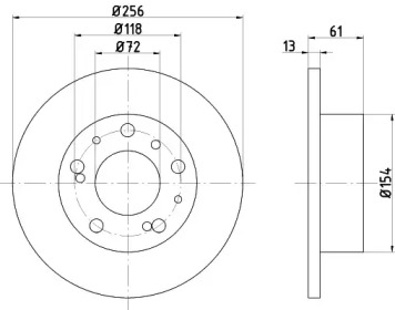 HELLA PAGID 8DD 355 100-701