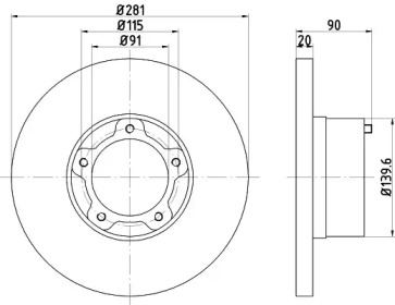 HELLA PAGID 8DD 355 100-901