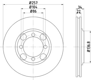 HELLA PAGID 8DD 355 103-281