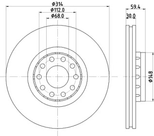 HELLA PAGID 8DD 355 104-351