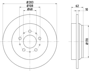 HELLA PAGID 8DD 355 105-691