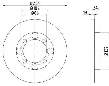 HELLA PAGID 8DD 355 105-781