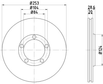 HELLA PAGID 8DD 355 106-281