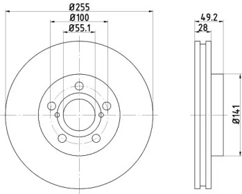 HELLA PAGID 8DD 355 106-321