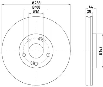 HELLA PAGID 8DD 355 108-451