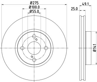 HELLA PAGID 8DD 355 110-441