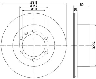 HELLA PAGID 8DD 355 110-831