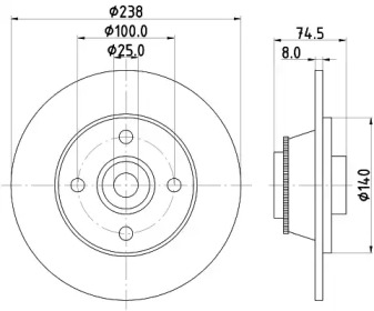 HELLA PAGID 8DD 355 113-441