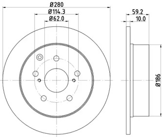 HELLA PAGID 8DD 355 114-681