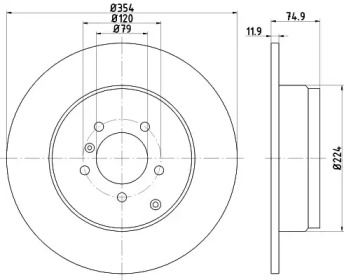 HELLA PAGID 8DD 355 115-171