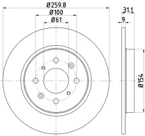 HELLA PAGID 8DD 355 122-531