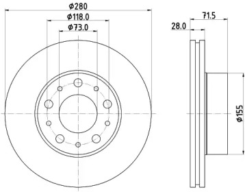 HELLA PAGID 8DD 355 125-421