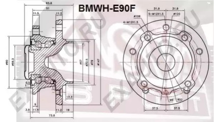 ASVA BMWH-E90F